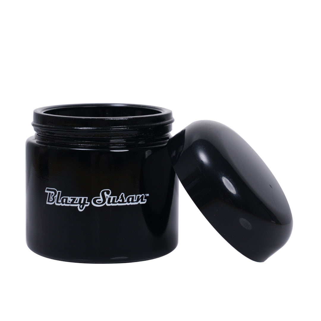 Blazy Susan Glass Stash Jar