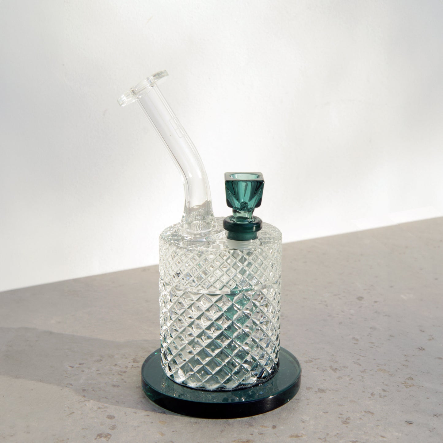 Jane West Twenties Collection Water Pipe | Teal