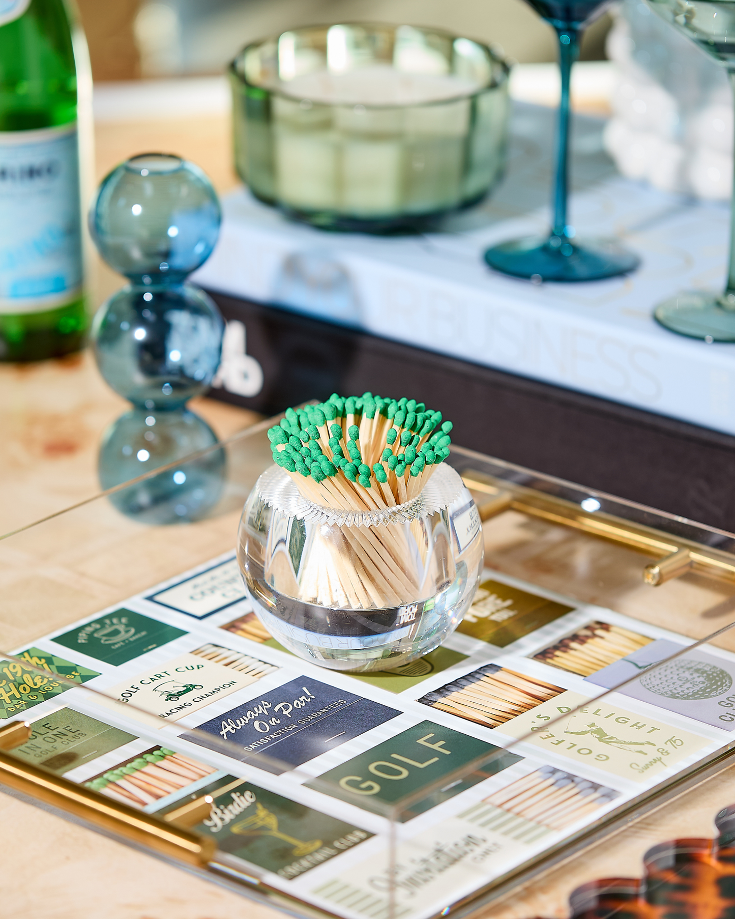 Round Match Striker | Green Matches