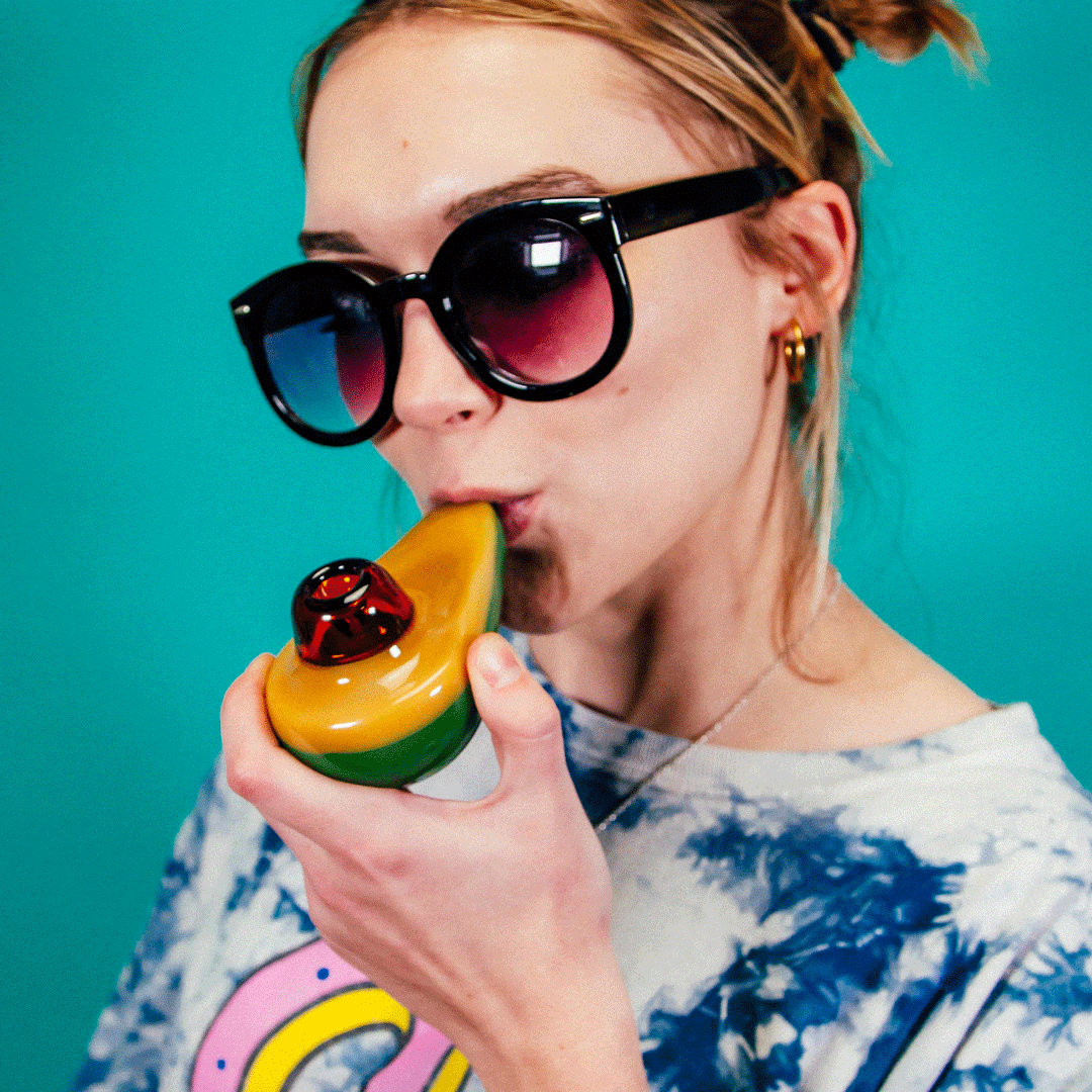 Avocado Hand Pipe