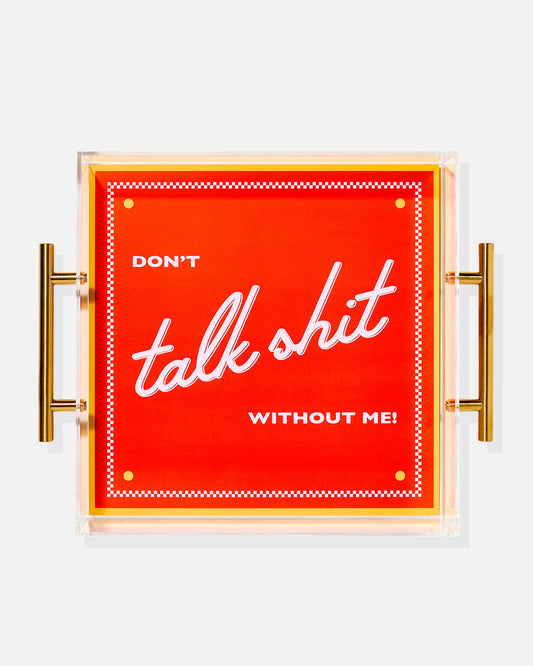 Snarky Red Large Tray